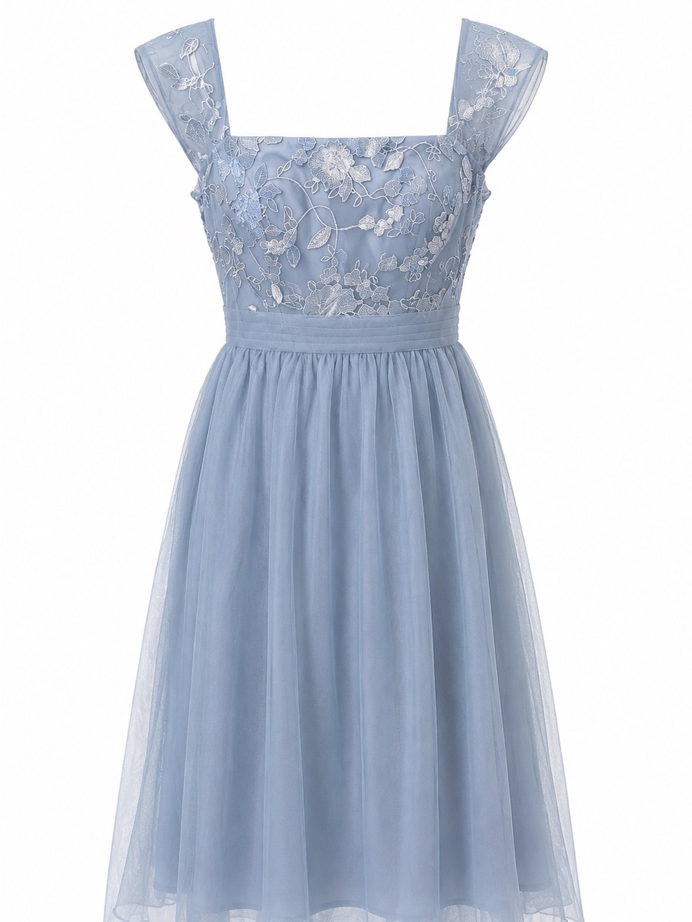 NWT Renz formal blue dress gown prom wedding
